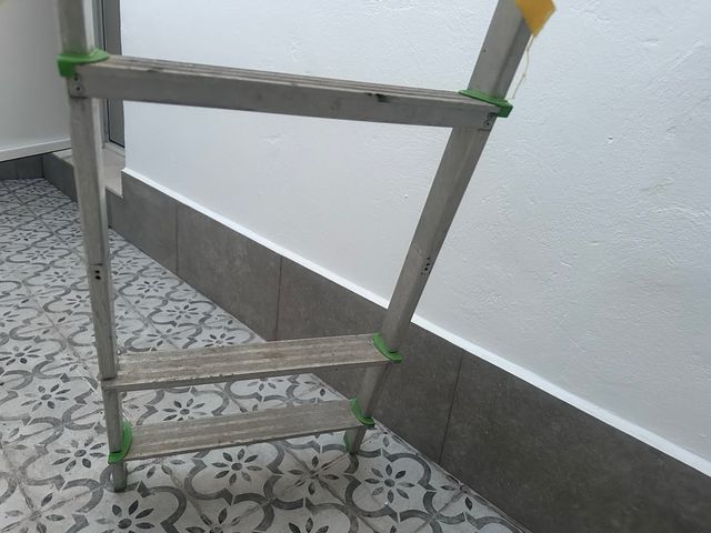 Escaleras de aluminio de 7 peldaños