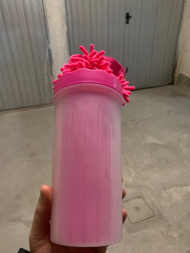 Pulisci zampe cane rosa