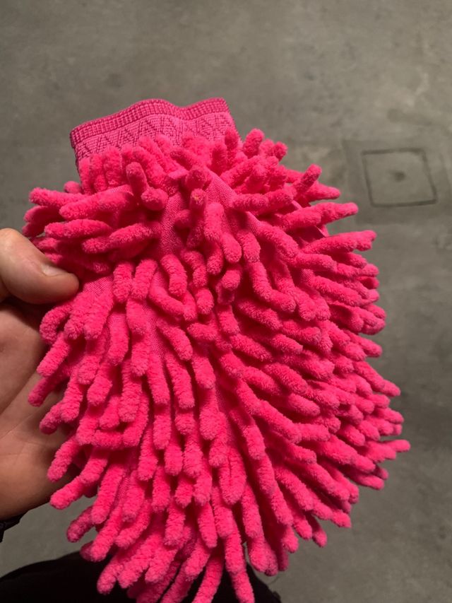 Pulisci zampe cane rosa