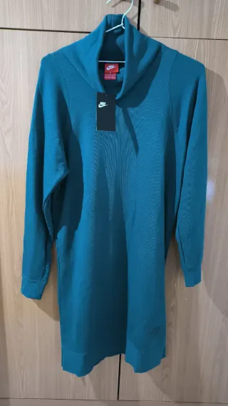 Vestido sudadera Nike cuello alto