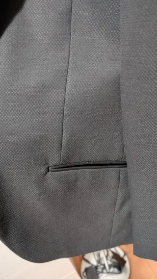 Abito elegante nero taglia 46 isaac Dewhirst