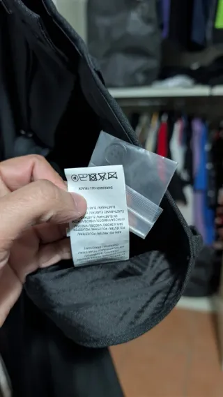 Abito elegante nero taglia 46 isaac Dewhirst