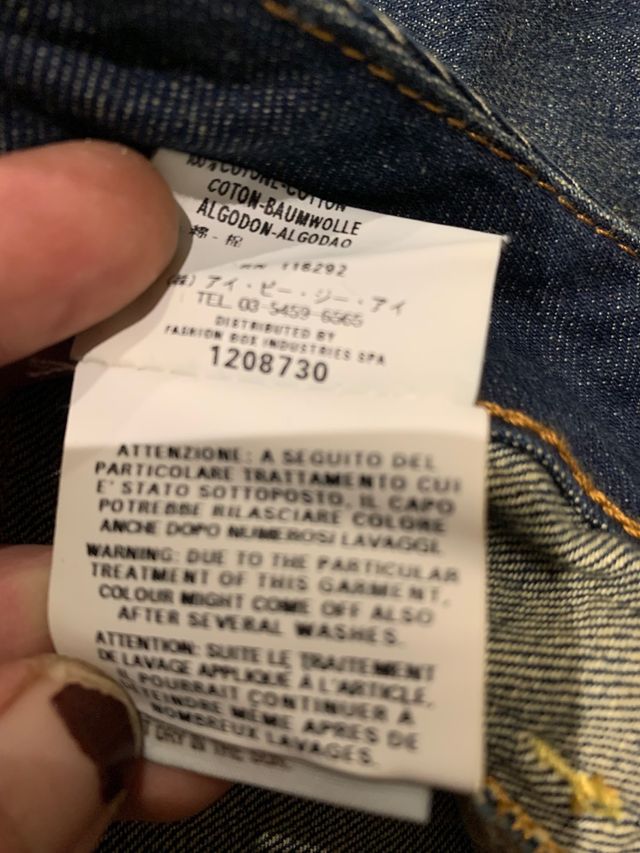 Pantalón vaquero tiro bajo