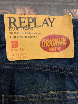 Pantalón vaquero tiro bajo