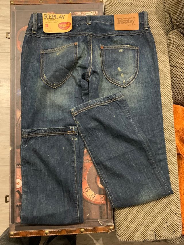 Pantalón vaquero tiro bajo