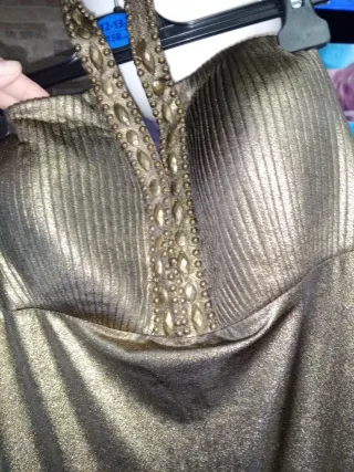 Vestido fiesta Renata con pedrería