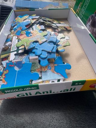 Puzzle Maxi GeoLibri Gli Animali Lisciani
