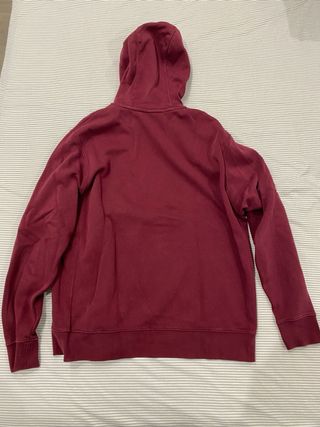 Sudadera Nike Roja Media Cremallera