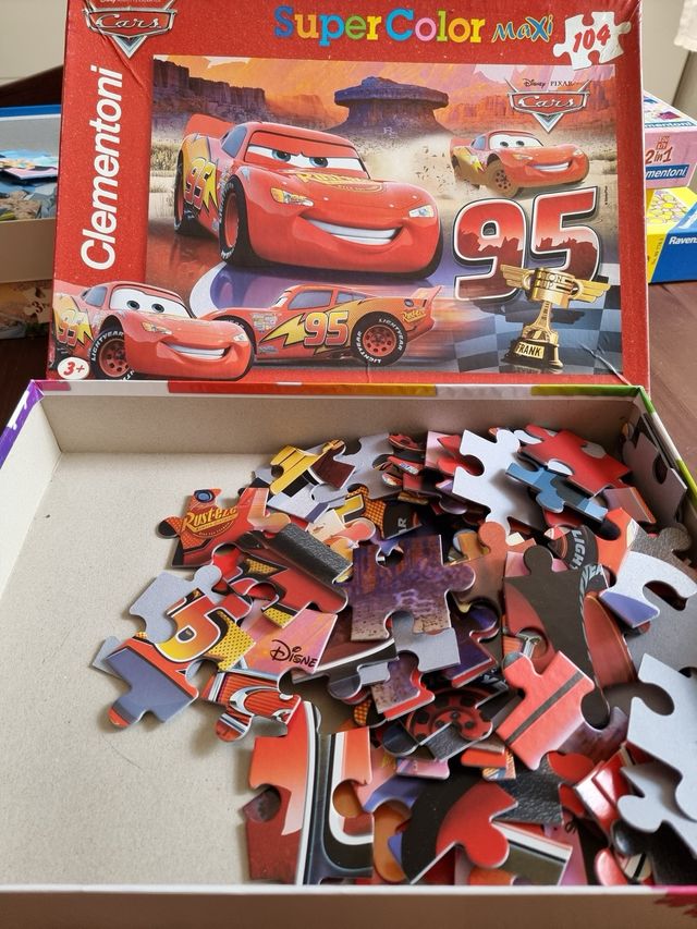 Puzzle Clementoni Cars Super Color Maxi 104 pezzi