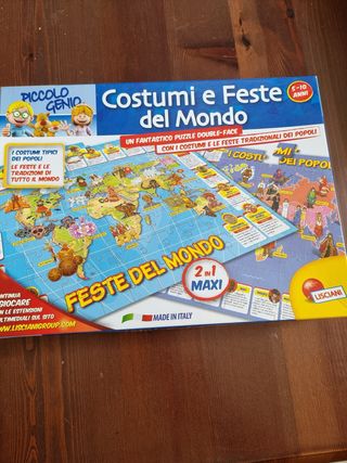 Puzzle Lisciani Costumi e Feste del Mondo