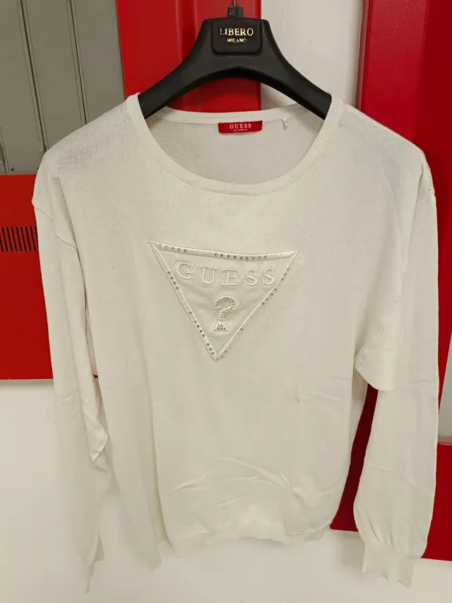 Maglia Guess Los Angeles bianca