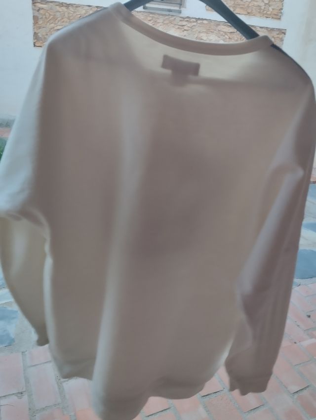 Sudadera Adidas Caballero Blanca