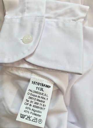 Camisa blanca Palomeque