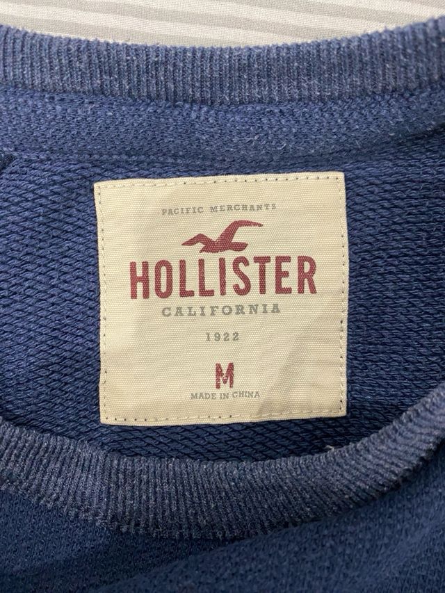 Sudadera Hollister Azul