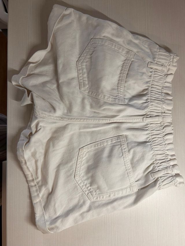 Pantalones cortos blancos TALLa 13/14