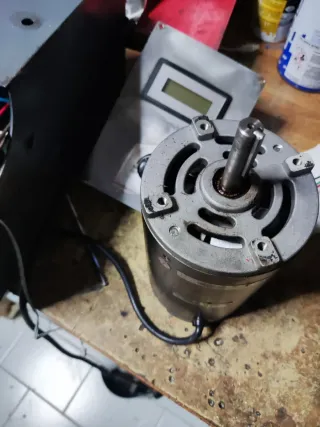 Motore ed elettronica tornio