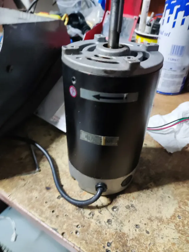 Motore ed elettronica tornio