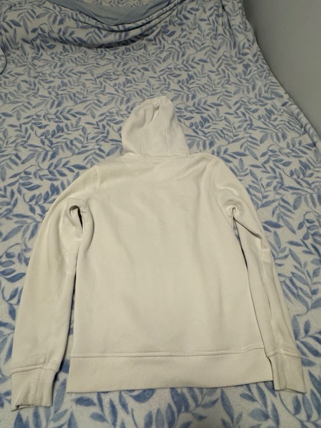 Sudadera Mister Tee blanca con estampado