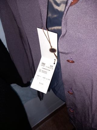 Camisa Marella Morada Talla S