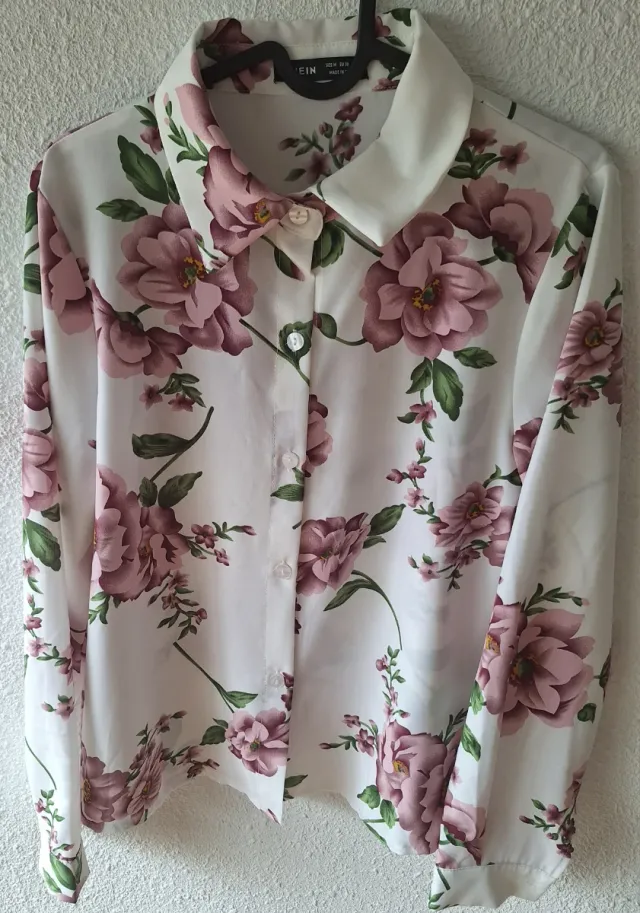 Blusa floral mujer