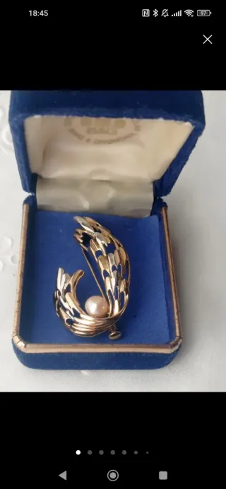 Lote 2 Broches Vintage