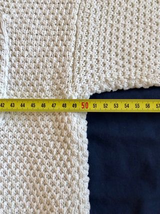 Maglione in cotone unisex bianco