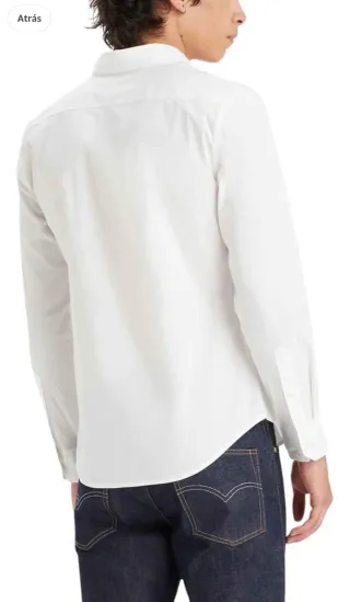 Camisa Levi's Blanca Talla S