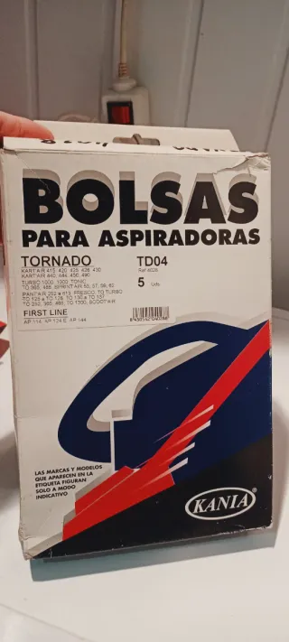 Bolsas aspirador Kania Tornado TD04 (5 uds)
