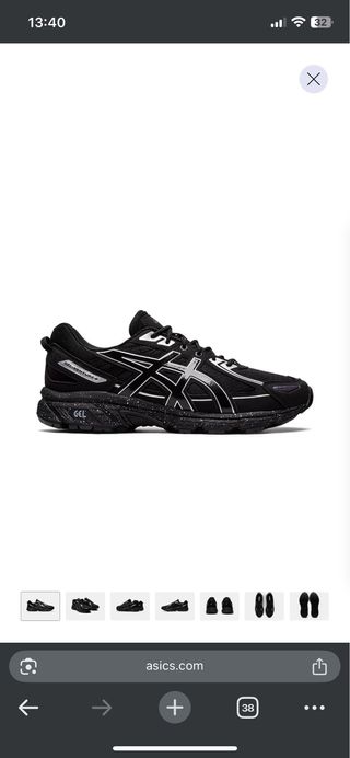 Zapatilla Asics Gel Venture 6 Trail Negra