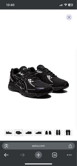 Zapatilla Asics Gel Venture 6 Trail Negra