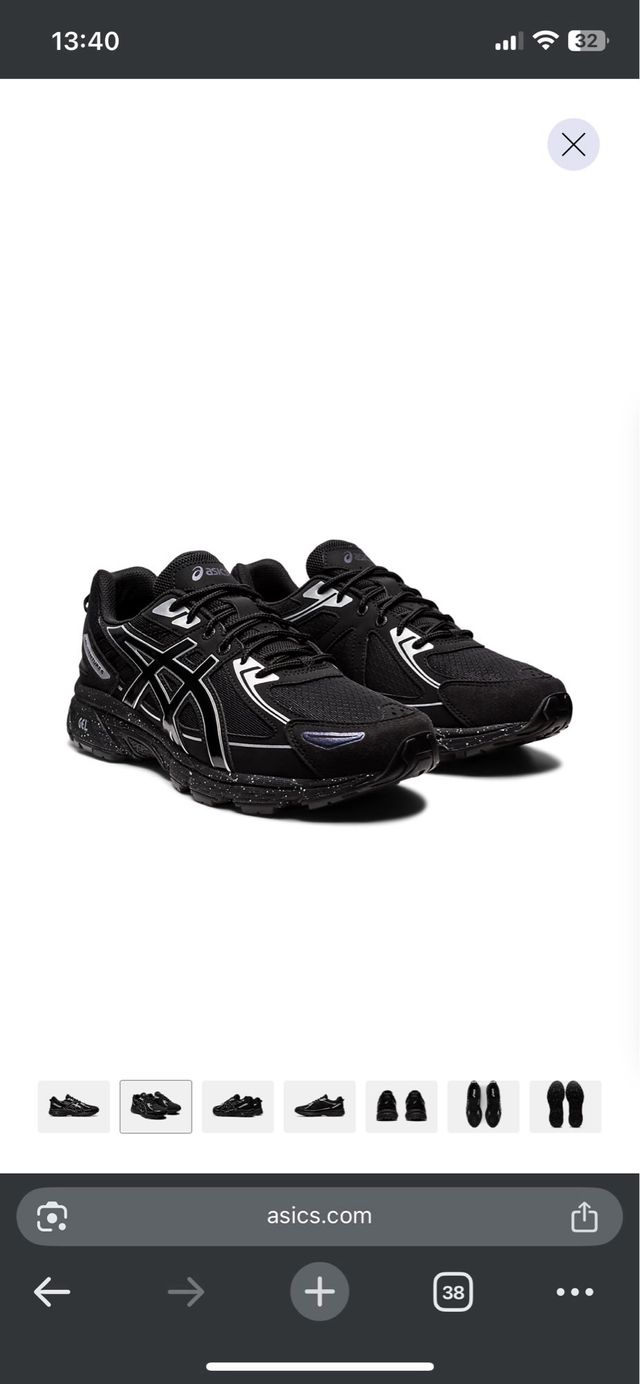 Zapatilla Asics Gel Venture 6 Trail Negra
