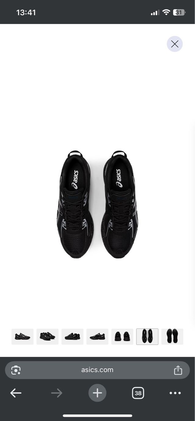 Zapatilla Asics Gel Venture 6 Trail Negra