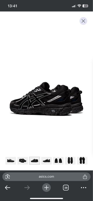 Zapatilla Asics Gel Venture 6 Trail Negra