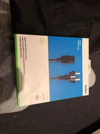 Cable alimentación Belkin 1.8m