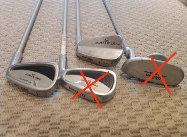 Palos de golf Wilson Pro Staff JR para niño