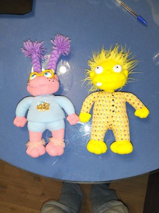 Muñecos Lunnis Lucho y Lupita