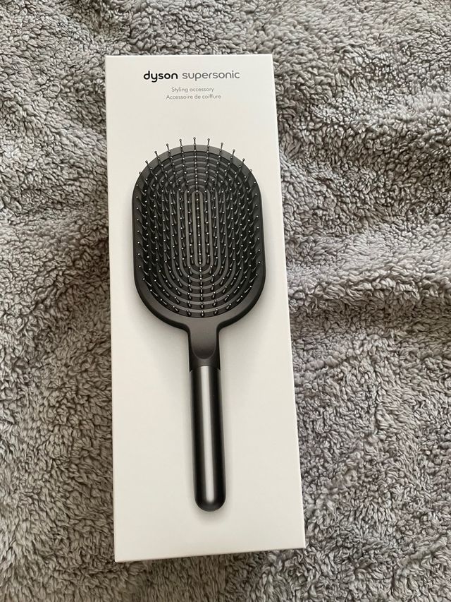 Cepillo Dyson plano Negro/Plateado