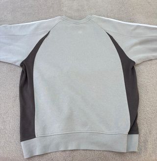 Adidas Sweathoodie Vintage Y2K Grey Athletic Retro