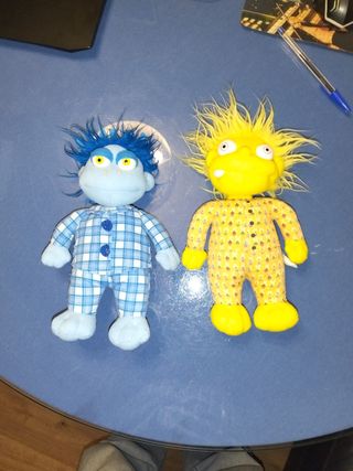 Muñecos Lunnis Lublu y Lucho