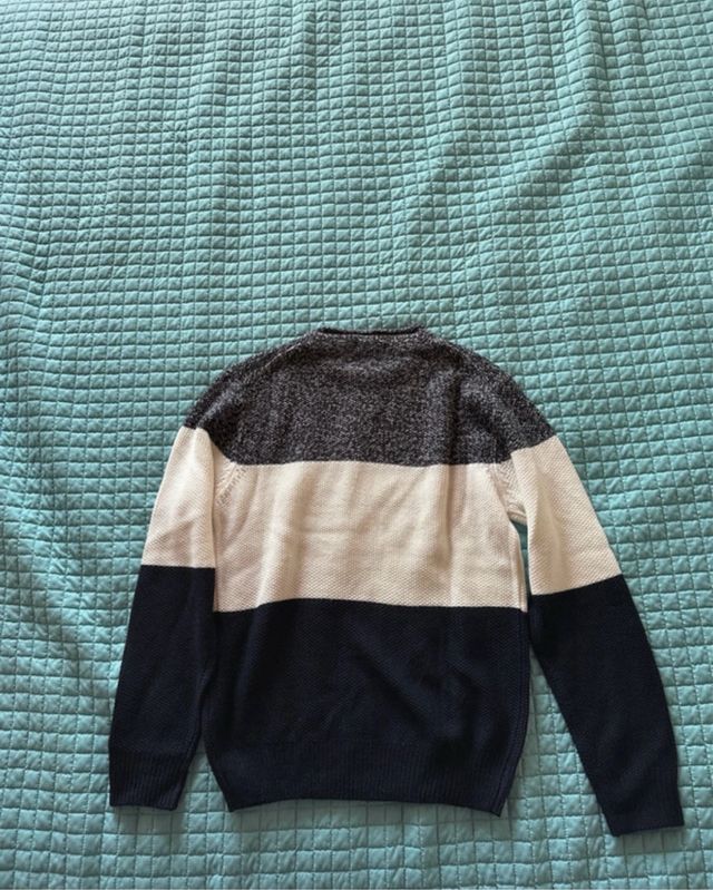 Maglione Clayton a blocchi di colore