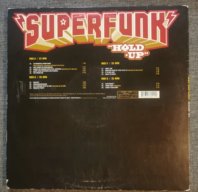 Vinilo Doble Superfunk Hold Up Funk