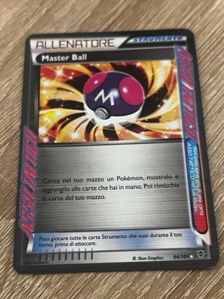 Carta Pokémon Master Ball Allenatore 94/101