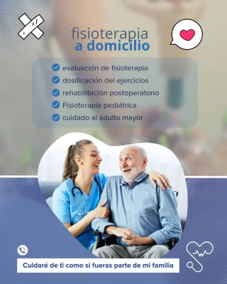 Servicio de Fisioterapia y Cuidado de Adulto Mayor
