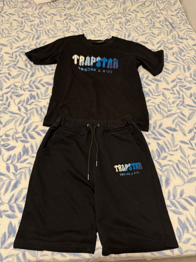 Conjunto Trapstar Negro Corto