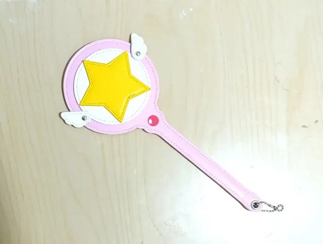 Tarjetero Sakura Card Captor Rosa y Amarillo