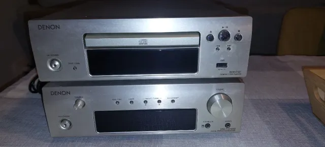 Equipo Hifi Denon DCD-F107 y DRA-F107 DAB