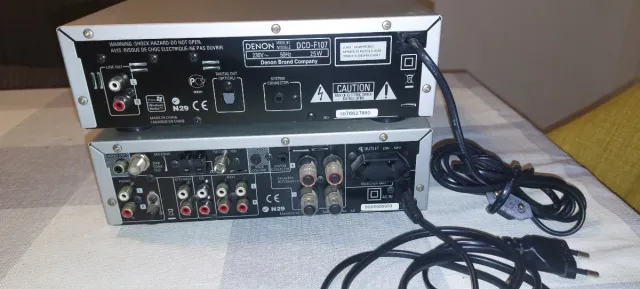 Equipo Hifi Denon DCD-F107 y DRA-F107 DAB