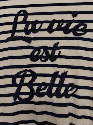 Vestido rayas marinero invierno