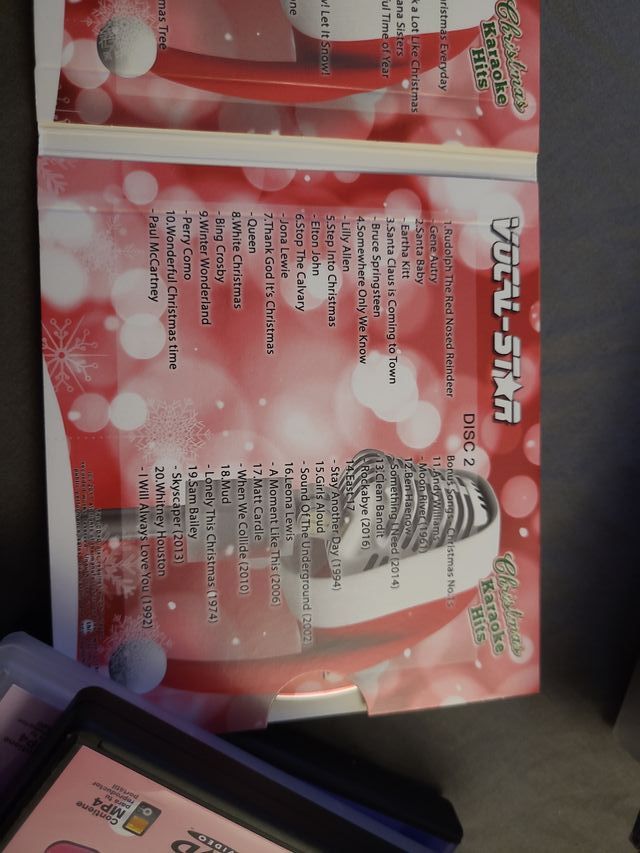CD Karaoke Christmas Hits 40 Canciones