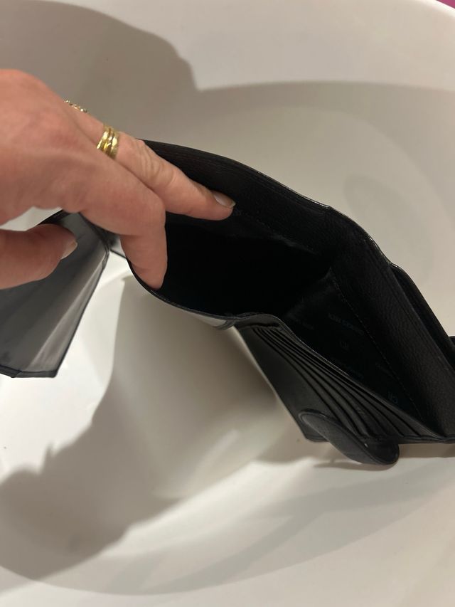 Monedero Georges Rech Negro polipiel